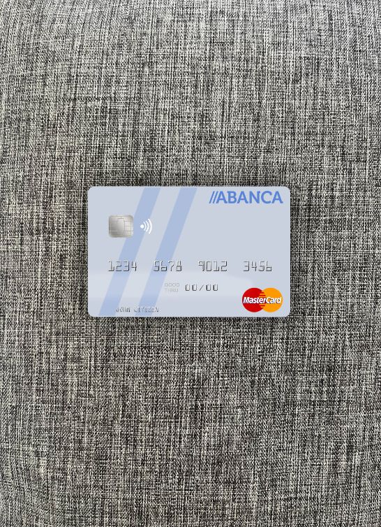 Download Portugal Abanca mastercard photolook front Photoshop template